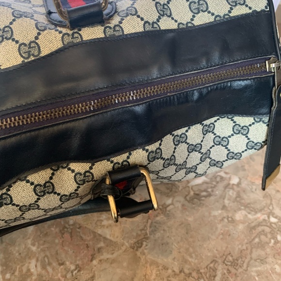 ❤️❤️SOLD❤️❤️Gucci vintage PVC Boston bag - Picture 8 of 15